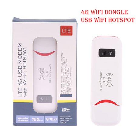 4G Ruter LTE Trådløs USB Dongle WiFi Ruter Modem Sim-kort