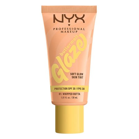 NYX PROFESSIONAL MAKEUP Buttermelt Glaze Foundation 01 Whipped Butta, Makeup, Ansigt, Foundation