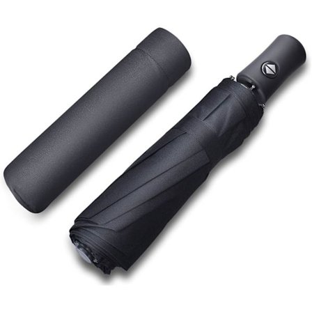 Resparaply Kompakt Hopvikbar Solparaply Lättvikt Automatisk Öppna Stänga för Kvinnor Parasol Svart