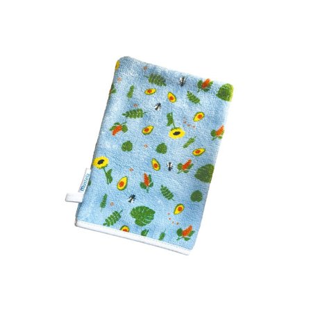 omaggio mustela guantino da bagno