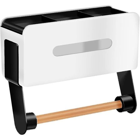 1 stk Magnetisk Køleskabsorganisator med Papirhåndklædeholderboks