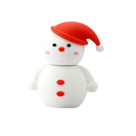 Jultomte USB-minne USB2.0 Flash Drive 64GB Minnestick Pen Drive Julgåva