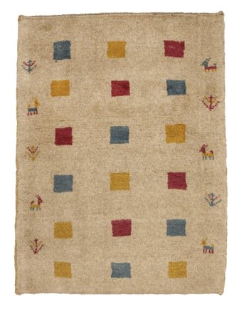 Liten Gabbeh Matta 67X90 Ull