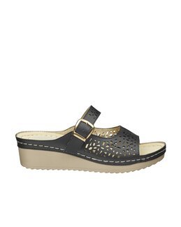 Sandal Dame svart Svart - 39 - Åshild