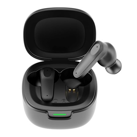 Bluetooth-hodetelefoner AI Smart Multi-Language Oversettelsesoversetter - Svart