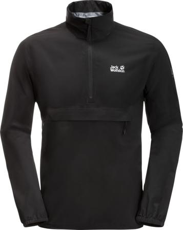 Jack Wolfskin Men's Pack & Go Overhead Men rain jackets Black M