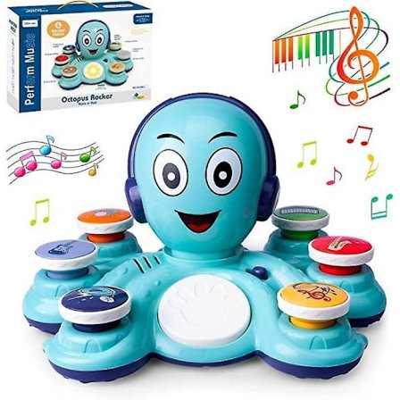Octopus Music Educational Toys For Toddlers Og Småbørns Udvikling Og Læring Db