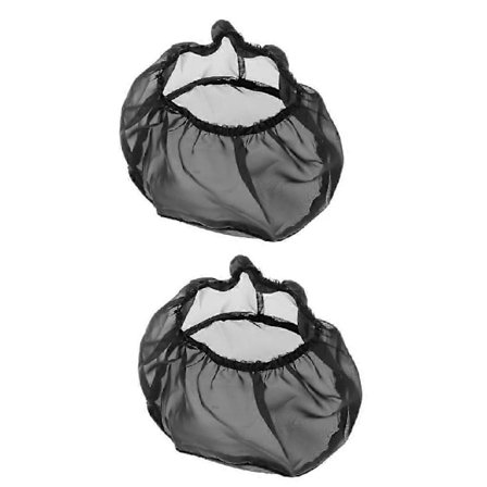 2x Forfilter Regnstrømpe Big Sucker Motorcykel Luftrenser Omslagsbeskyttelse til [DB]