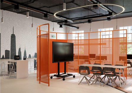 VOGELS RISE 5205 vogn - motorisert heis - for LCD-skjerm - 50 mm/s - svart