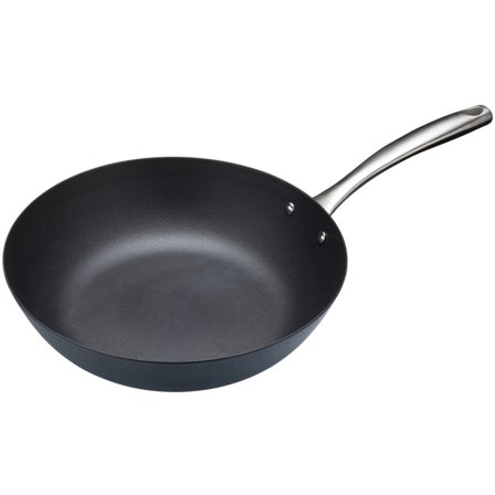 Masterclass Professionel wok Ø30 cm. - Sort og stål | KitchenOne