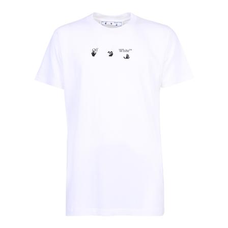 Off White - T-shirts - Vit - Herr - Storlek: 2xs, Herr, Storlek: 2XS