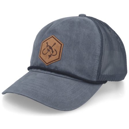 Skillfish - Sininen trucker Lippis - Fishing Hooks Patch 939 Bachelor Indigo/Navy/Navy @ Hatstore