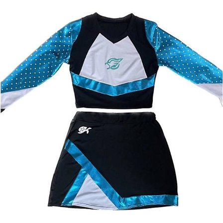 Maddy Euphoria Cheerleader Uniform Kjole Maddy Perez Outfit Cosplay Kostyme kol Jenter Kvinner Musikal Idrettslagdrakt D_ia