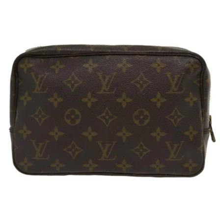 Louis Vuitton Vintage, Brown Canvas Louis Vuitton Trousse Toilette Bruin, Dames, Maat:ONE Size