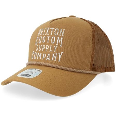Brixton - Beige trucker Keps - Wheaton Copper/Copper A-Frame Trucker @ Hatstore