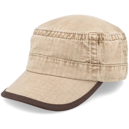 Stetson - Beige army Kasket - Cotton Beige Army @ Hatstore
