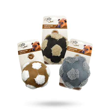 Cuddle Soccer Ball - Mjuk hundleksak - Hundleksaker