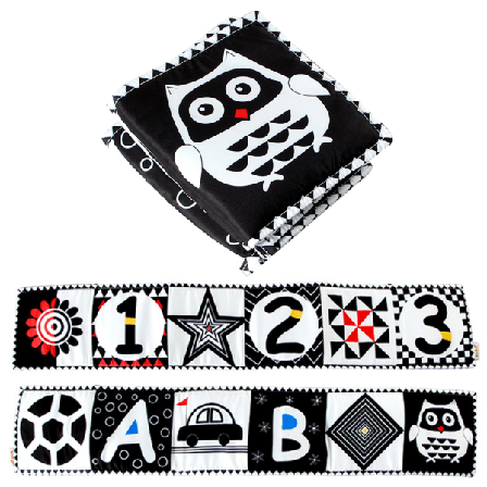 Tear Not Rotten Cloth Book 0-3 År Senses Education Toys