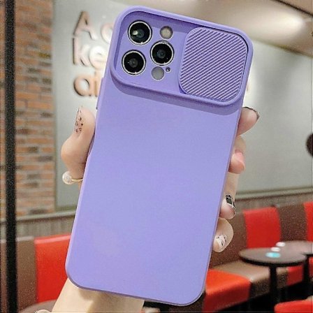 TPU-skal med skjutbart kameraskydd för iPhone 13 mini