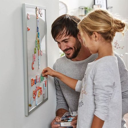 Magnet engelska alfabetet 100 st / förp