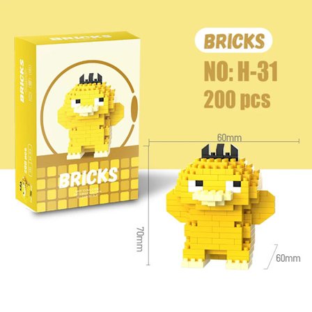 Pokemon Byggeklosser Pokémon Gengar Action Tegneseriefigur Pikachu Charizard Modell Byggekloss For Gutter Bursdagsgaver