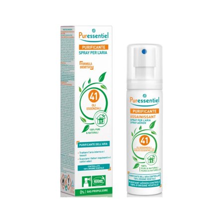 Puressentiel Spray Purificante Per L' Aria 41 Oli Essenziali 75ml