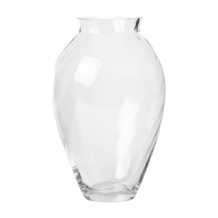 MANO ATELIER Glasvas 28 cm Dekoration Transparant ONESIZE