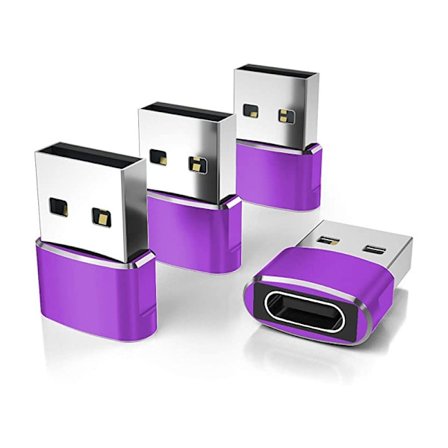 USB till USB C-adapter, USBC hona till A hane OTG-laddare typ C-omvandlare för Apple Watch Ultra iWatch 7 8 9 10, iPhone , Plus Pro Max, AirPods 3