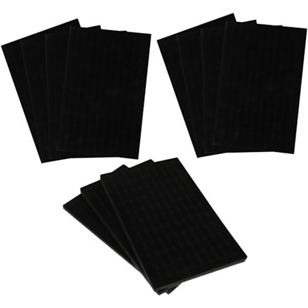 11 kpl Korurasian Pehmuste Sormusteline Korujen Esittelyteline Sisäosat Sormusten Säilytyspehmuste Nenärenkaan Pidike Korut