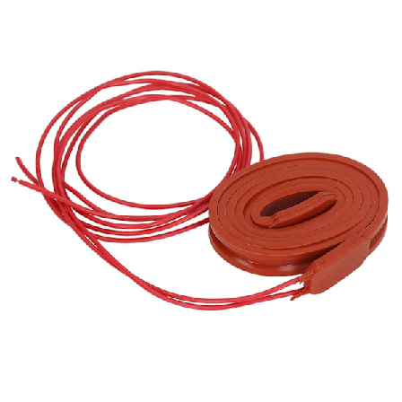 80W Silikonvarmebelte Vanntett Fleksibel Varmevikling Selvstyrende Temperatur Varmebelte DC24V