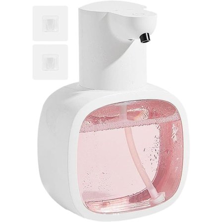 Såpedispenser 500 ml Oppladbar Veggmontert 4 Nivåer Kjøkken/Bad_qq