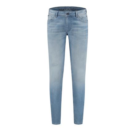 PureWhite, The Jone 809 Skinny Jeans ] Blauw, Heren, Maat:W36
