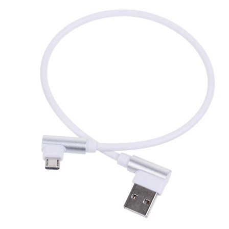 Micro USB hurtigladerkabelledning 14 cm USB 2.0 synkroniseringsdatakabel