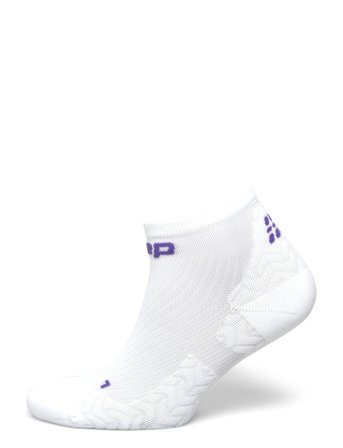 CEP Core Run Ultralight Socks, Low Cut, 4.0 - White - IV