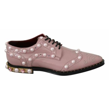 Dolce & Gabbana lace Schoenen , Roze , Dames , Maat: 39 EU