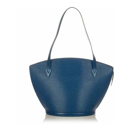 Louis Vuitton Vintage Pre-owned Tas , Blauw , Dames , Maat: ONE Size Vintage Tassen