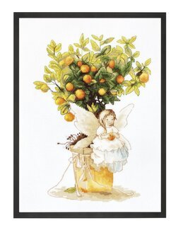 Broderikit Billede Mandarin - Luca-S