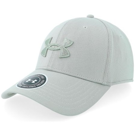 Under Armour - Grå flexfit Keps - Blitzing Low Stretch Titanium Flexfit @ Hatstore