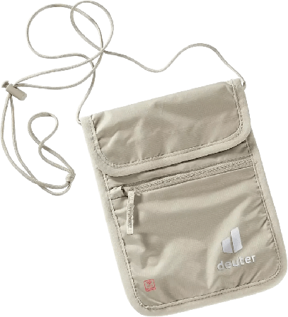 Deuter Security Wallet ll Rfid Block valuable storage Beige One Size