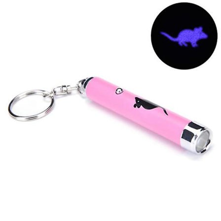 Laserleketøy for kjæledyr, morsom kattepenn med laser, LED-kattepinne