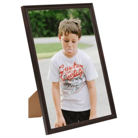 Vidaxl Fotoramar 3 St För Vägg Eller Bord Svart 29,7x42 Cm Mdf Svart