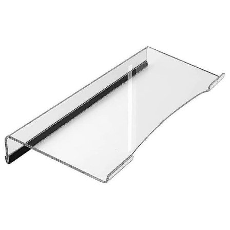 Akryl Tastaturholder, Akryl Helt Tiltet Datamaskin Tastaturholder Klar Tastatur Stativ For Ergonomi