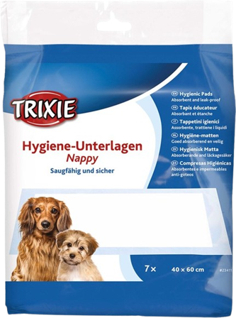 Trixie - Tisselaken valp Housetrainer 40 x 60 cm 7-pakning - Hund - Hundepleie & kosttilskudd - Valpetoalett & hundetoalett - ZOO.no