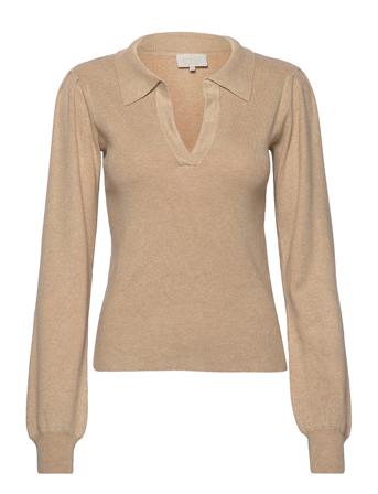 Camari Knit Pullover Beige Minus
