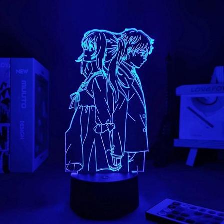 Your Lie in April LED 3D-lamppu Illuusiovalo Ty p yt lamppu Japanilainen Anime-valo, Lapsen Makuuhuoneen Sisustukseen Y valo Joululahjaksi