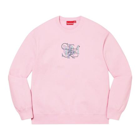 Supreme - Tröjor - Rosa - Herr - Storlek: L, Herr, Storlek: L