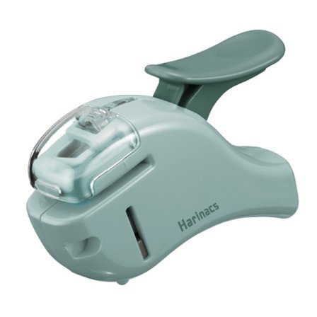 Harinacs Stapler Staple-Free Green