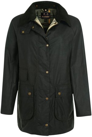 Barbour W's Tain Wax Jacket Sage