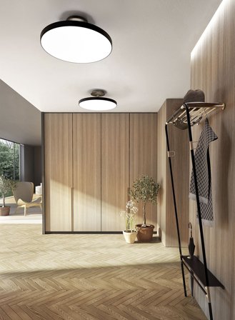 Asteria Up taklampe Ø60 - antrasitt