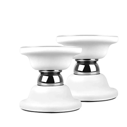 RV Dörrhållare 2-pack, Magnetisk bagagelucka för RV, Släpvagn, Husbil, Lastsläp Vit